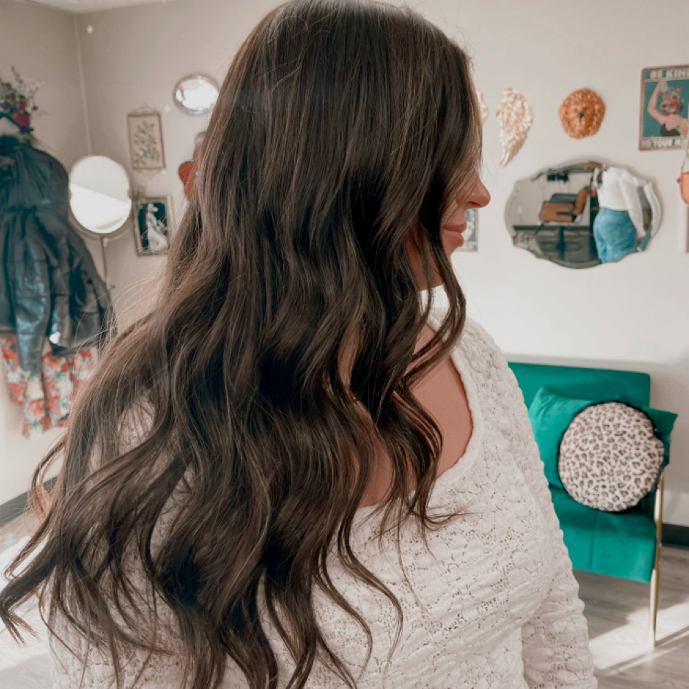 Hands-On Curling Lesson at Jacquesi 2.0 Salon in Mendota, IL