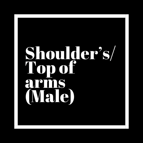 Male Shoulders /Top Of Arms