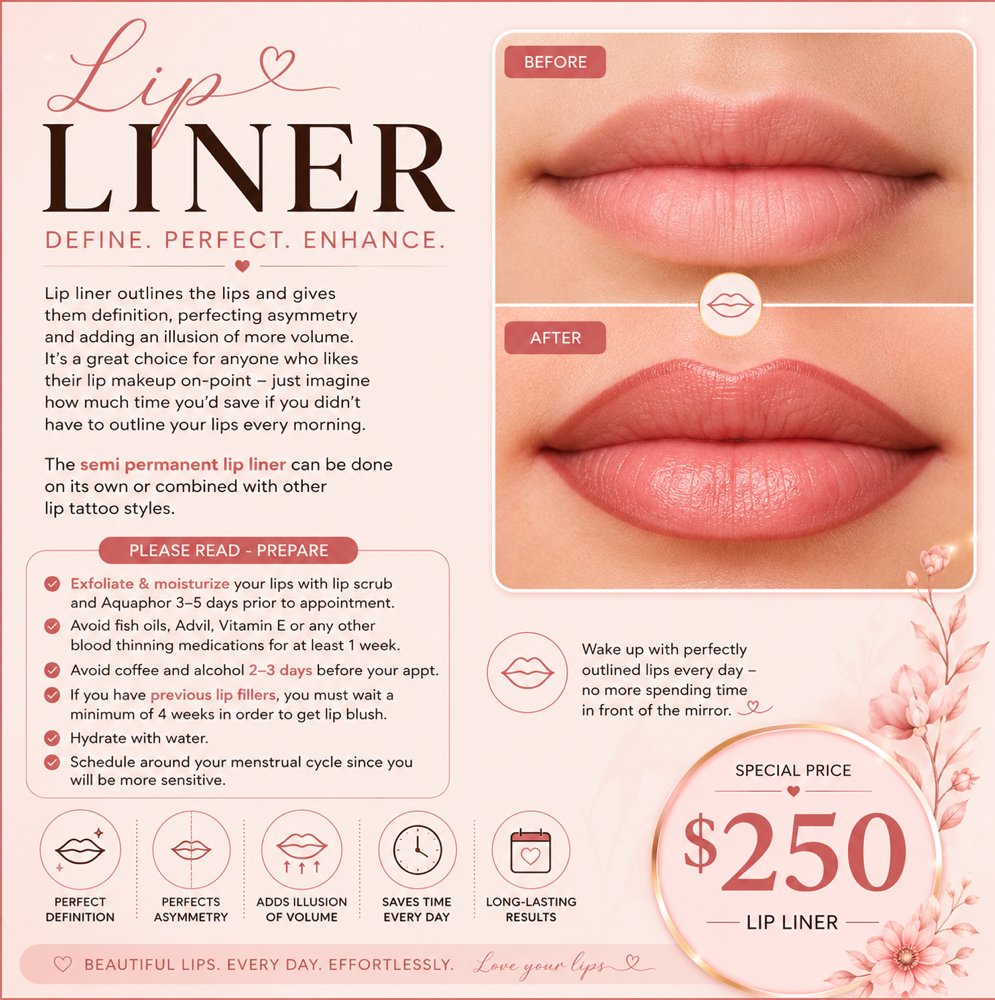 LIPLINER at Blink By Jenny lashes & brows studio in Jacksonville, FL