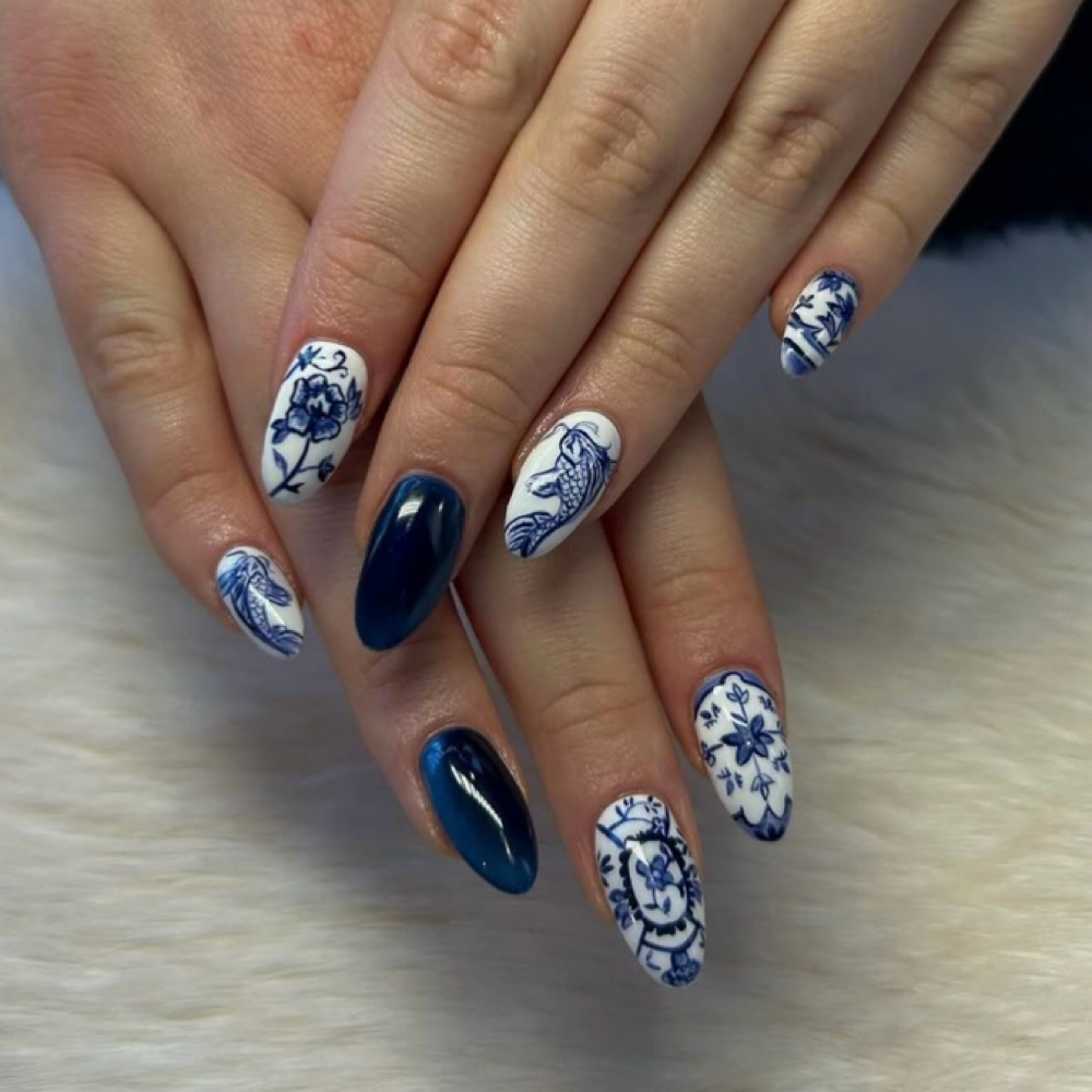 Ultimate Gel Mani W/ Art at K&E Nail Studio in Rapid City, SD