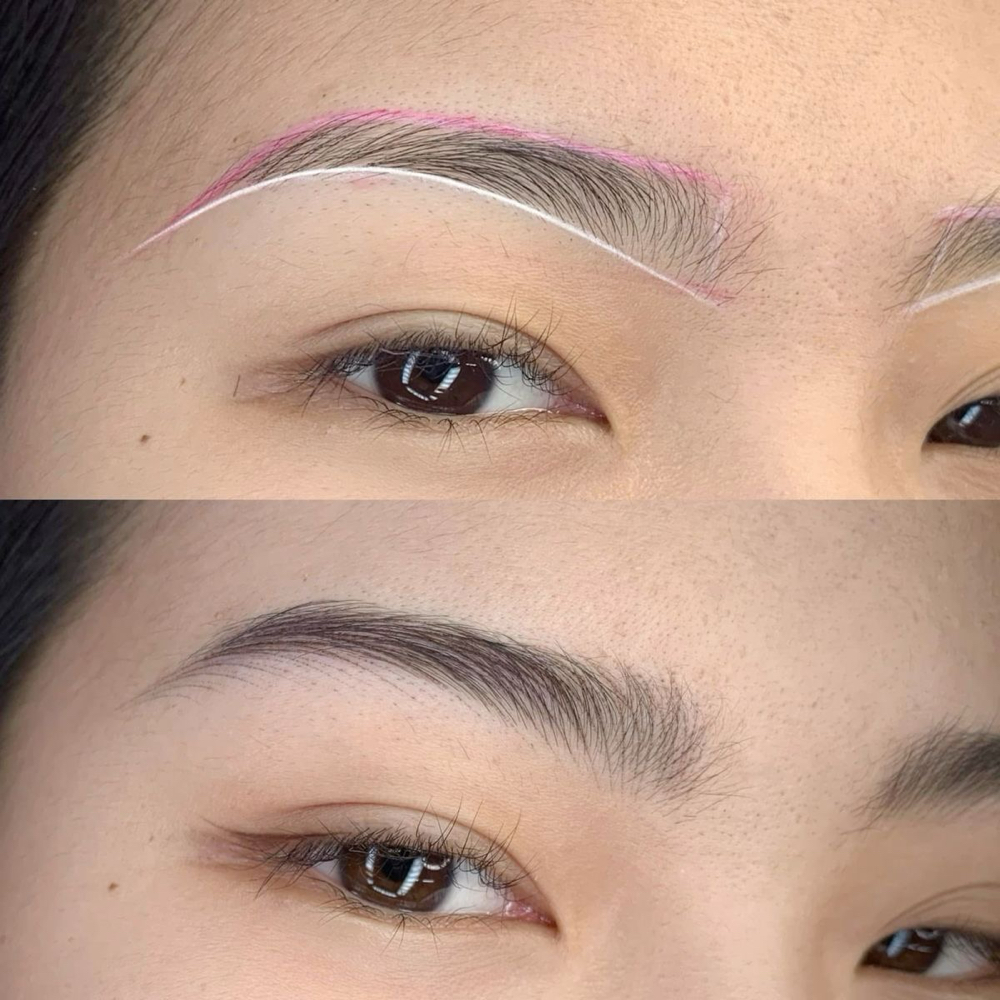 3D REALISTIC NANO HAIR STROKES BROW at Luciebrows in san jose, CA