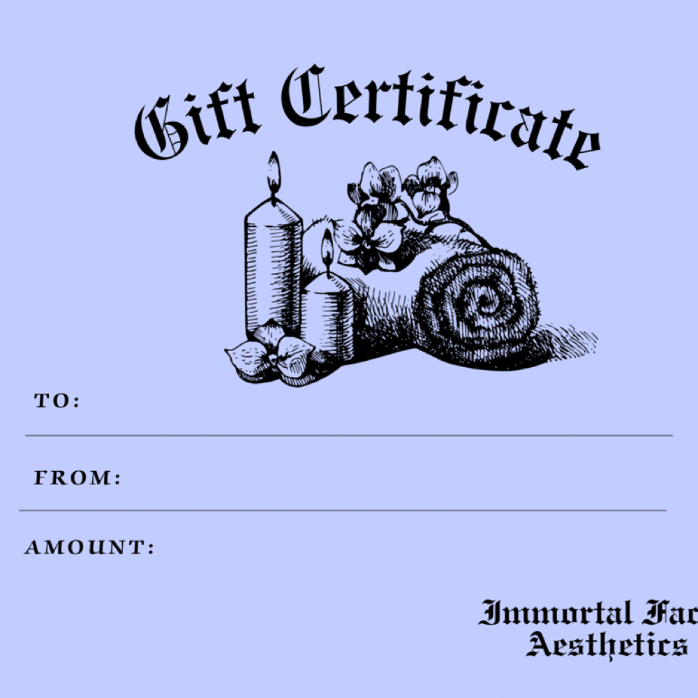$200 Gift card - Recieve $100 Free at Immortal Faces Aesthetics in Tucson, AZ
