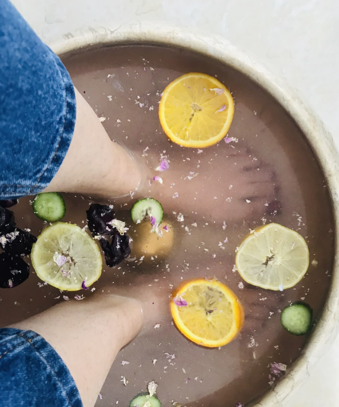 Vocalno Pedicure at Glamour Nails & Spa in Harker Heights, TX