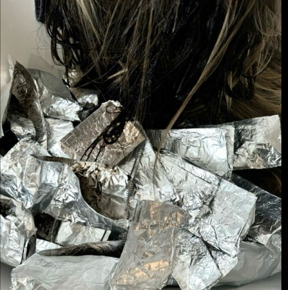 Mini Highlight & Gray Removal at Luxe Texture Studio in Glen Ellyn, IL