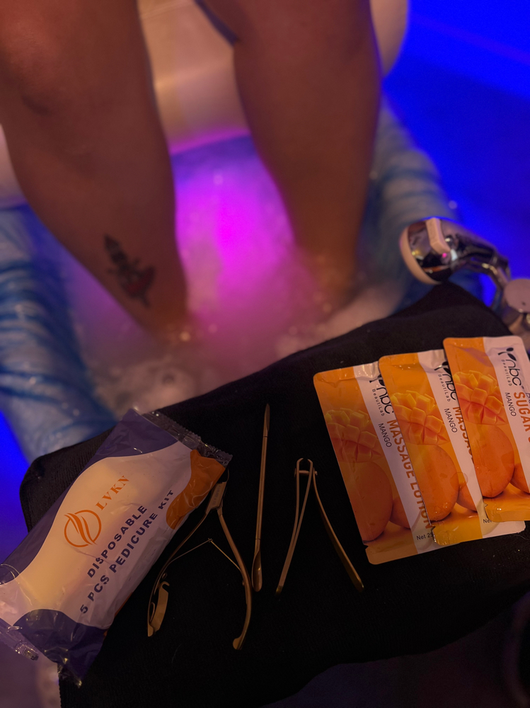 Deluxe Gel Pedicure at Mari x Acrylics in Richmond, VA