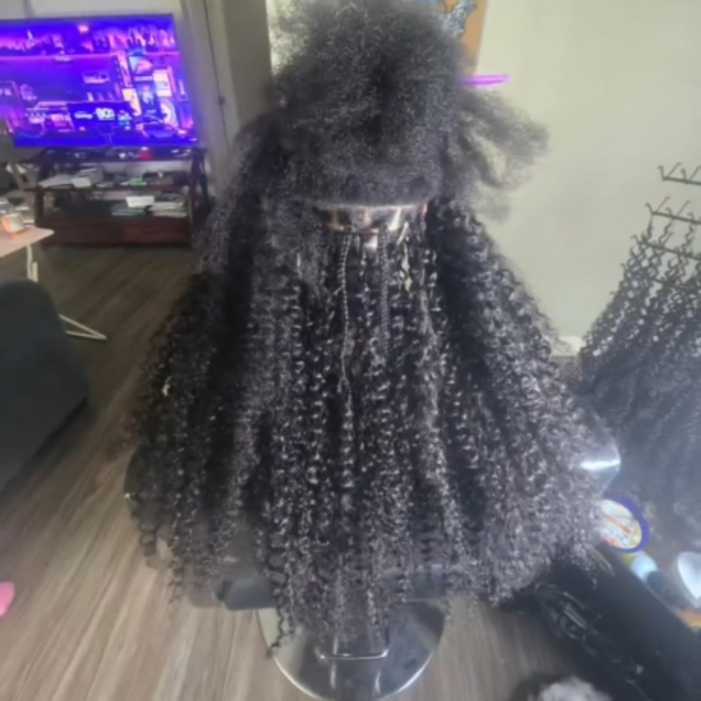 Miracle Knots- Client Provided Hair at Nappe Locs in Fayetteville, NC