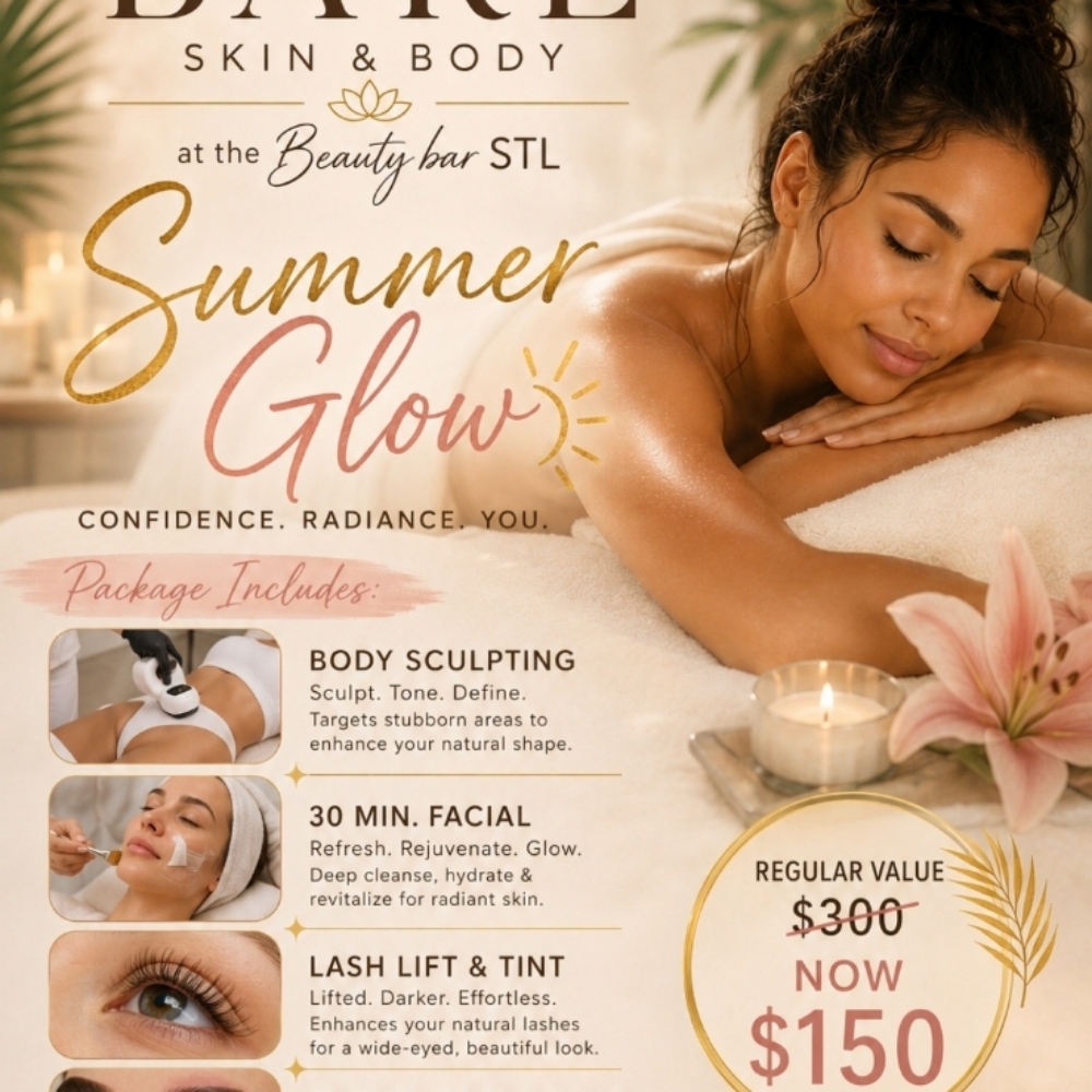 Summer GLOW Package Ends 8/31/26 at Bare Skin & Body Spa, LLC in St.Louis, MO