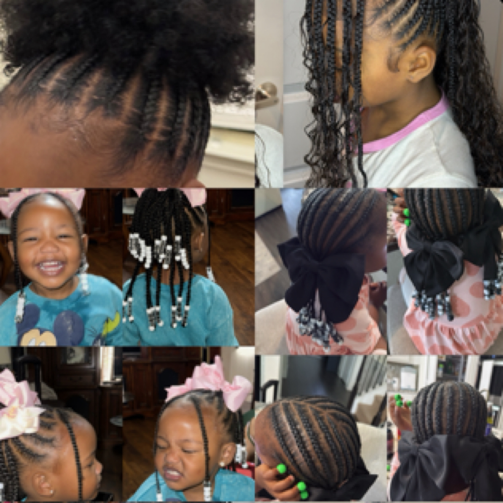 Girls Mini Glam Hairstyles at Too Exclusive Hair Bar in Aubrey, TX