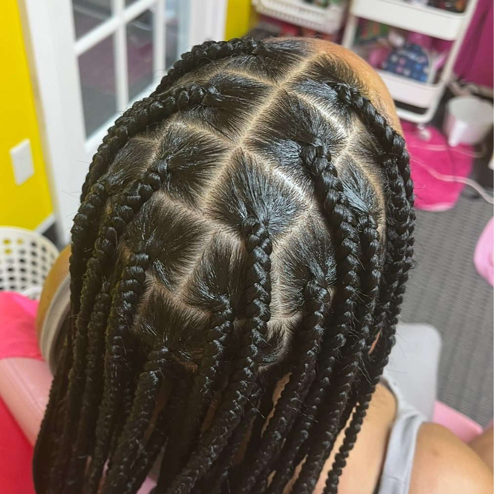 Large Knotless at Braids Beauty and Beyond in Timonium, MD