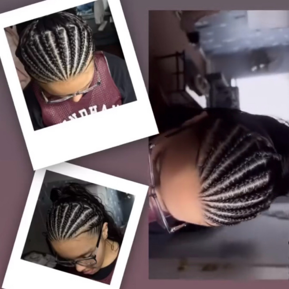 Half Up Braids at MakeBraids_byVG in Willimantic, CT