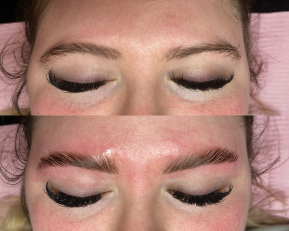 Brow Lamination, Wax, And Tint