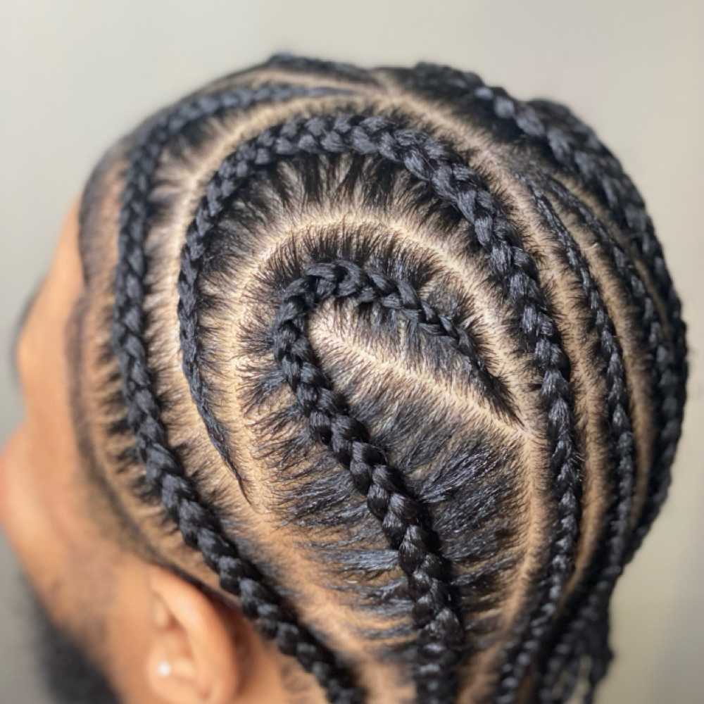 6 Braids at Vaehdoeshair in Reading, PA
