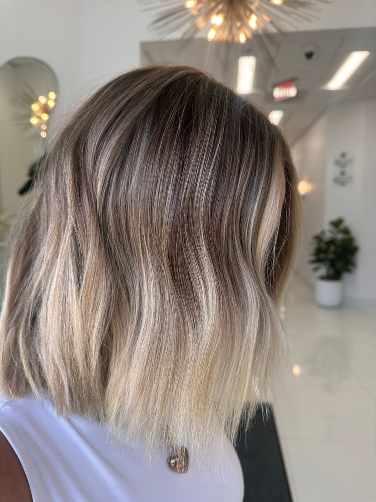 Partial Balayage w/o Haircut