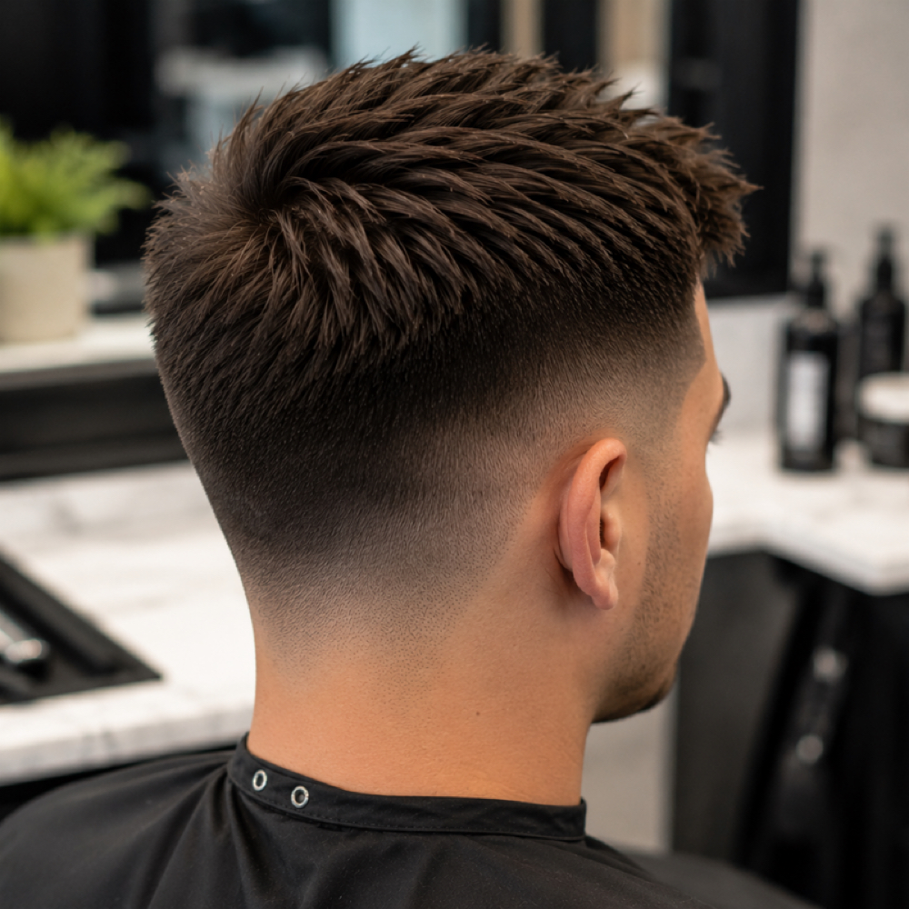 Men’s Haircut at Mood Beauty in Victorville, CA