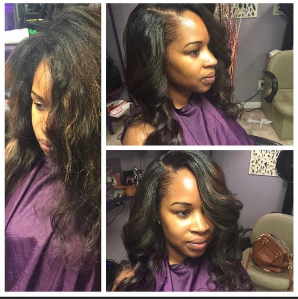 Traditional Sewn Weave
