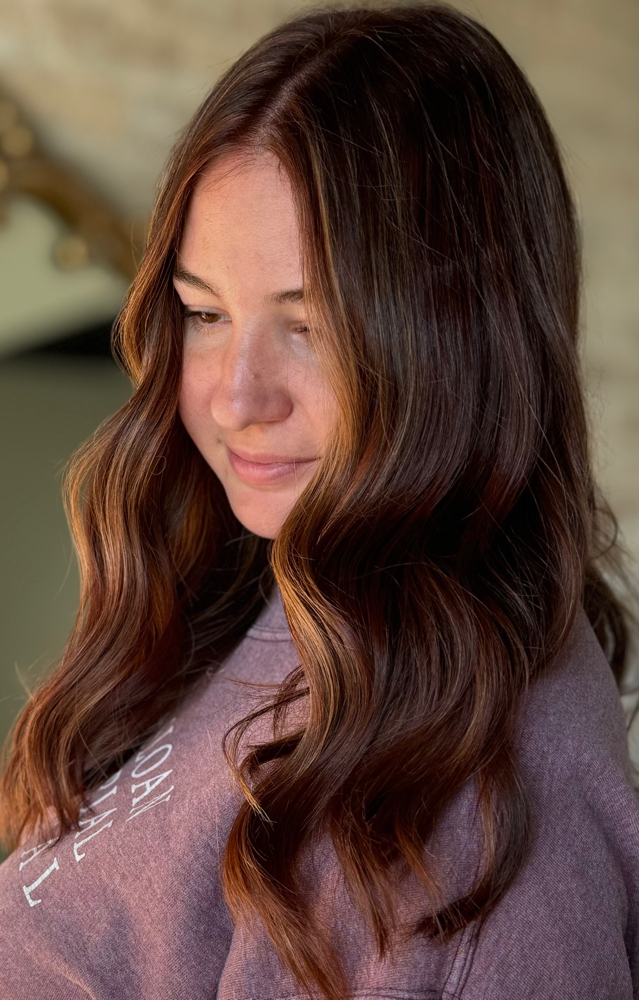 Face Framing Highlights