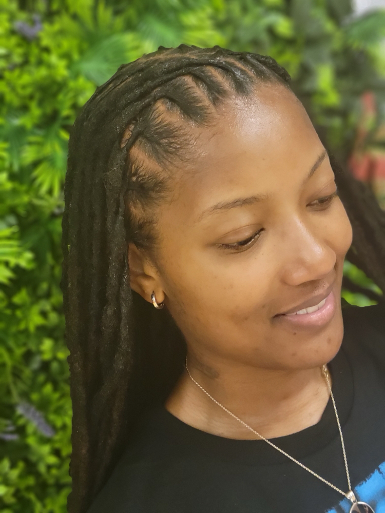 Loc Retwist (palm Roll)