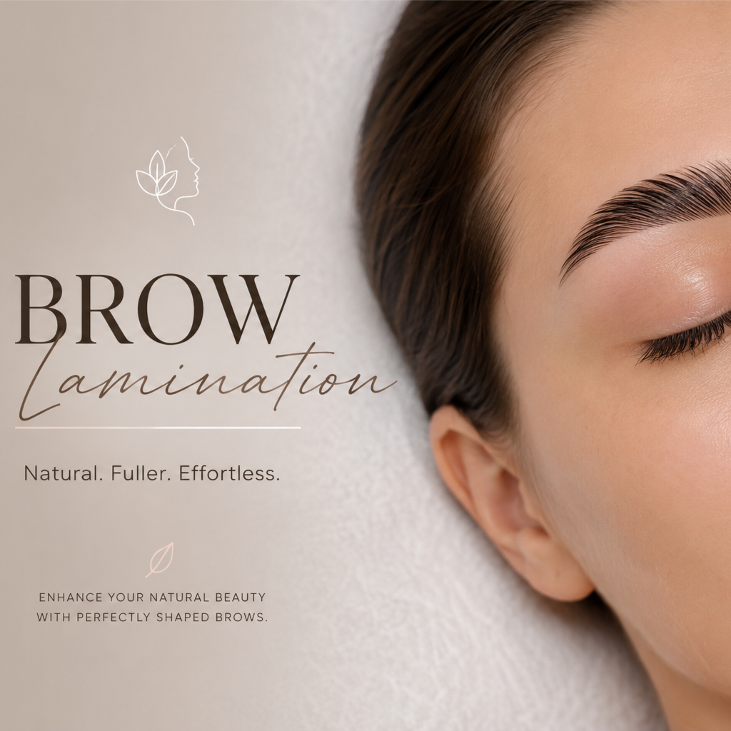 Eyebrow lamination at Sunset Glow Sugar & Skin in San Diego, CA