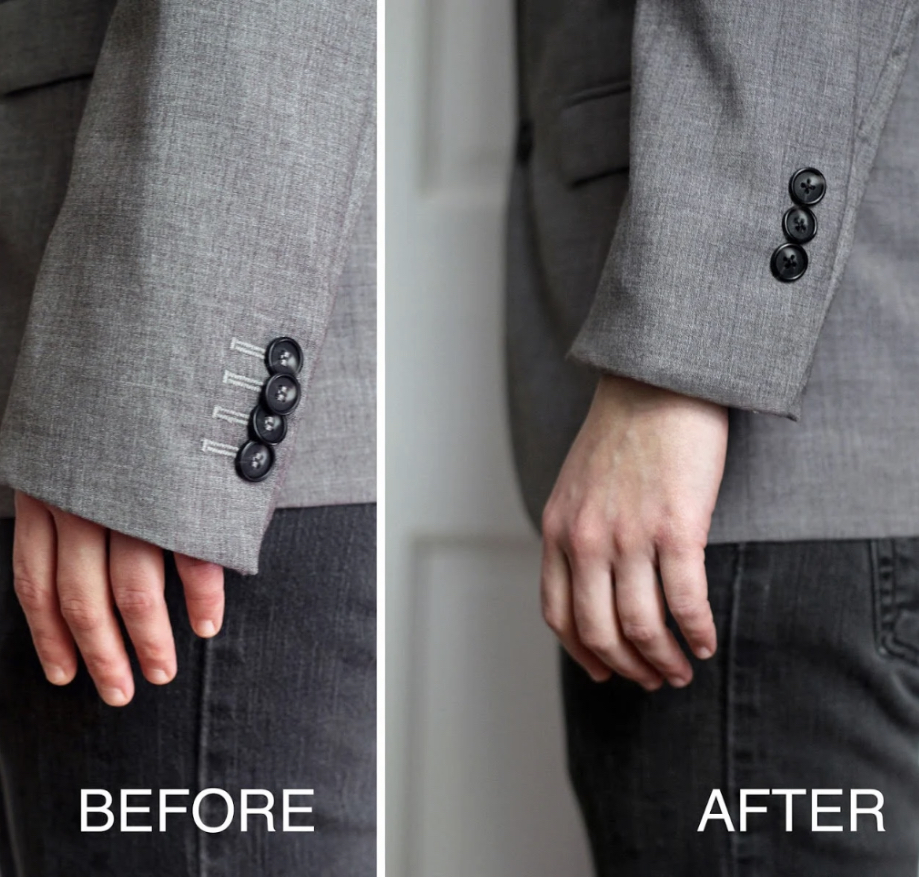 Shorten Sleeves at Alla Amin Fashion & Tailor in Rochester, MN