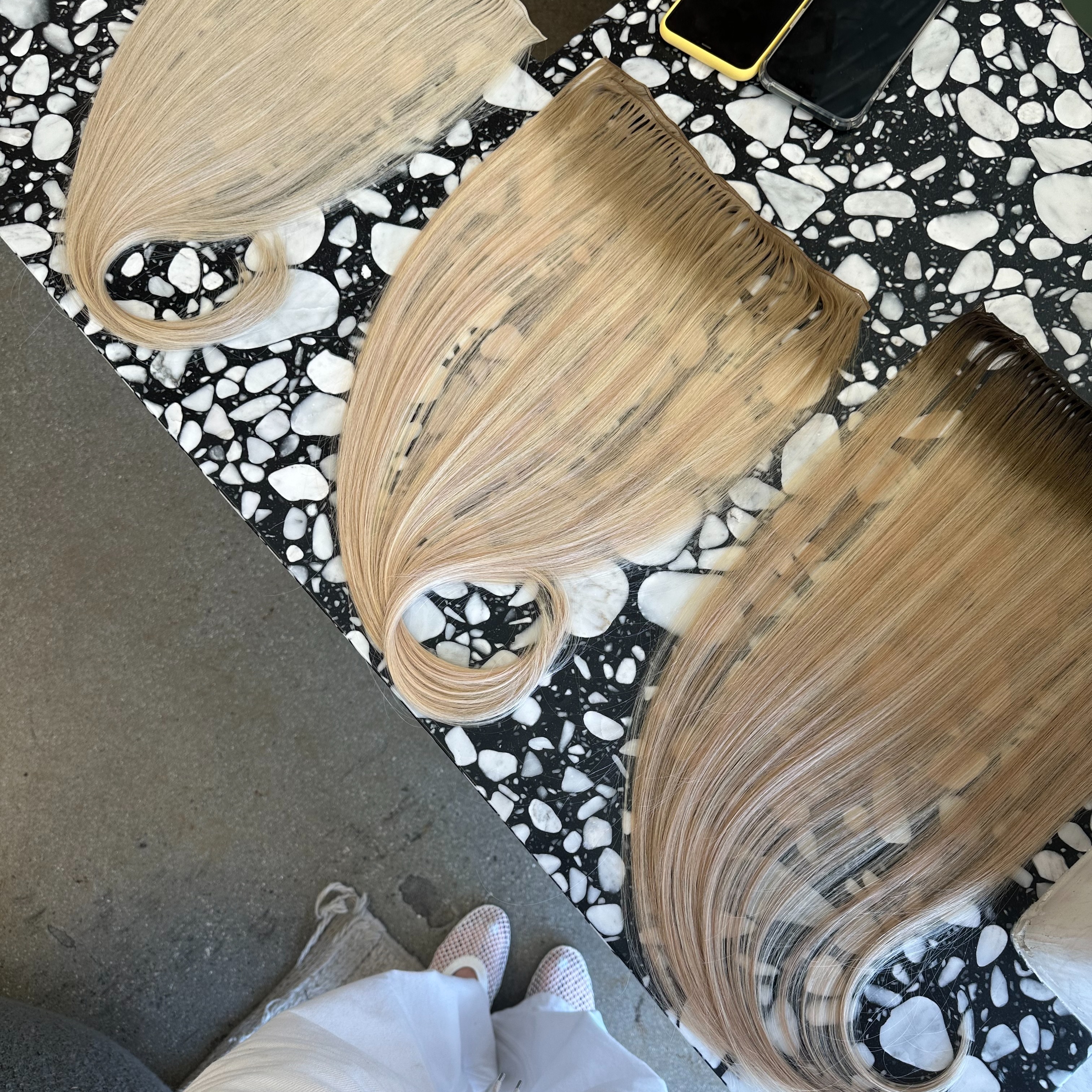 1 Row Tightening & Refresh at lily skye hair in Encinitas, CA