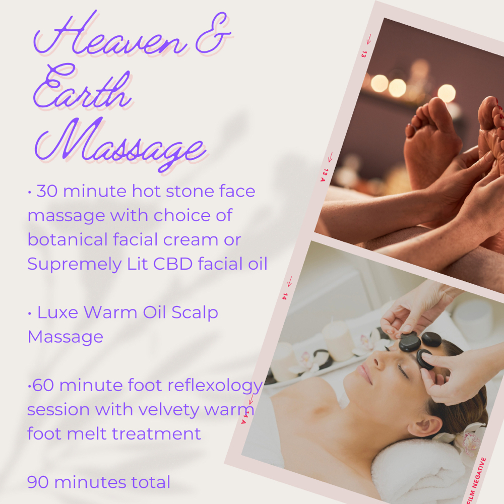 Heaven & Earth Massage at Pearl Massage Therapy in Malta, NY