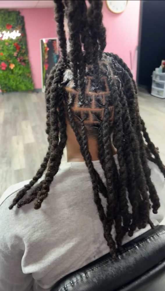 Two Strand Twist W/Retwist