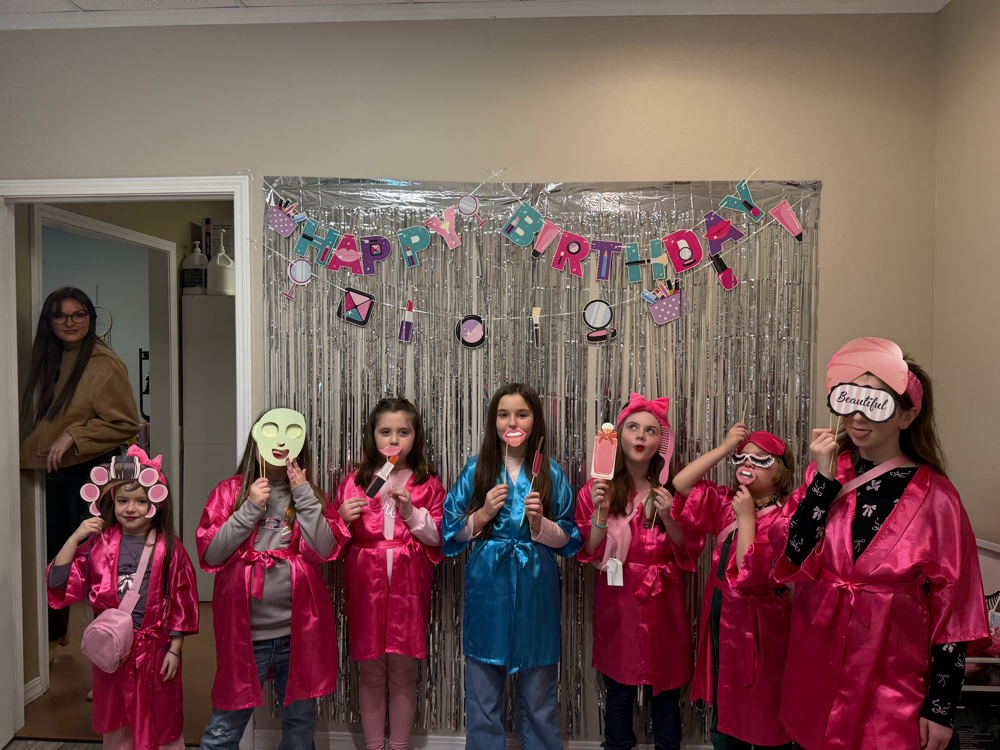 Let’s Get Pampered Birthday Party