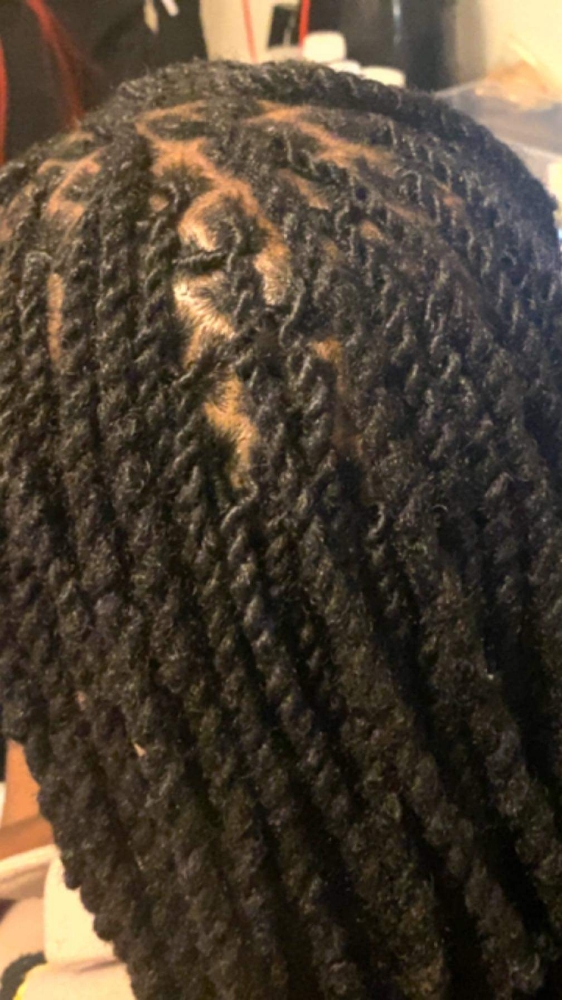 *2 Strands Twists* For Locs