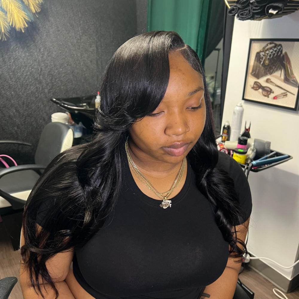 Traditional Sew In at Beauty Privé by Nena in Matthews, NC