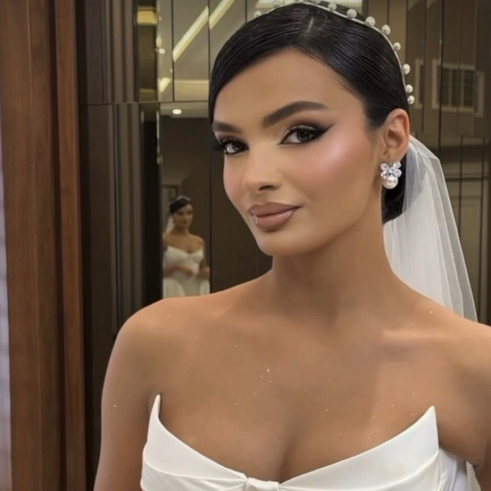 Bridal Makeup Glam at Signature Blush Studio NYC in Queens, NY