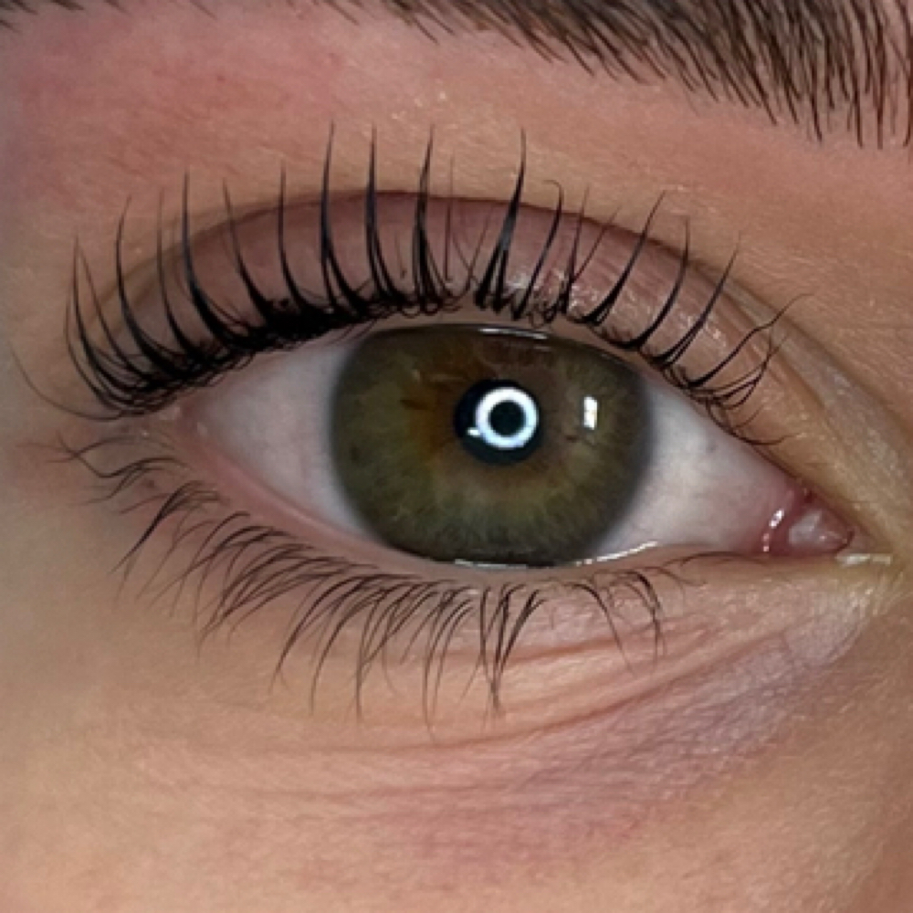 Lash lift at Aloha Lashes and Brows in Ventura, CA