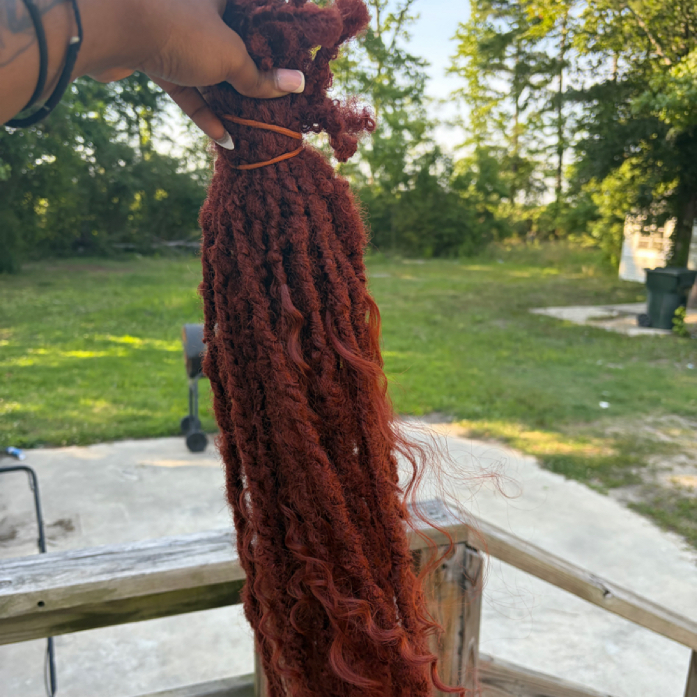 Homemade Faux Locs at The Grace Effect