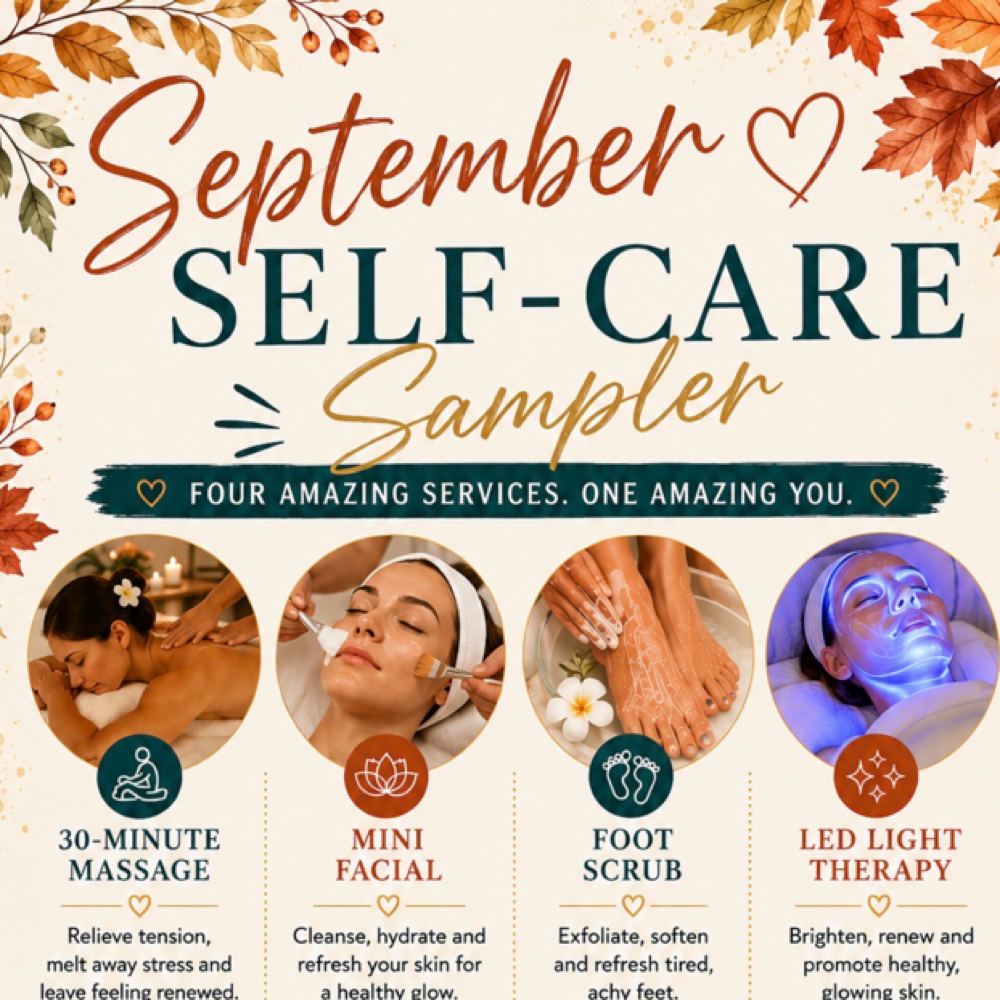 September Special at Stillwater Esthetics Massage And Spa in Ellsinore, MO
