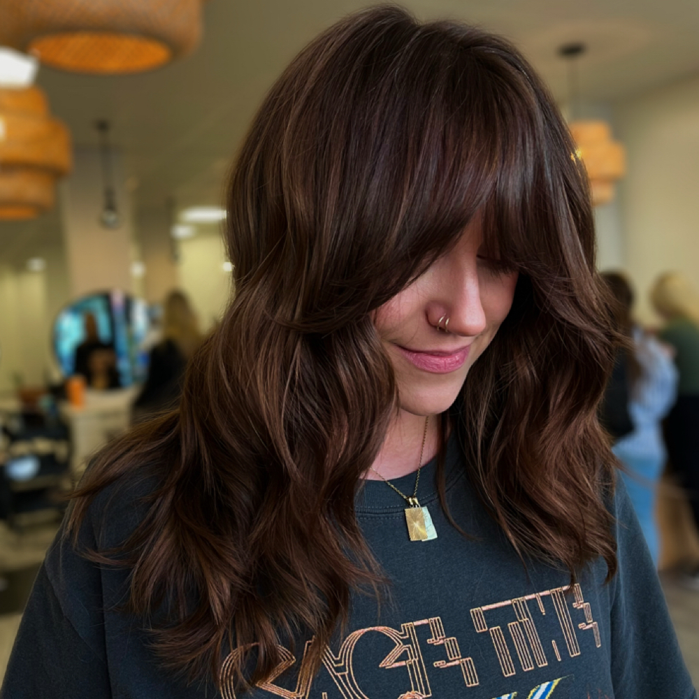 Gloss + Haircut at Nicole B Artistry Studio in Chicago, IL