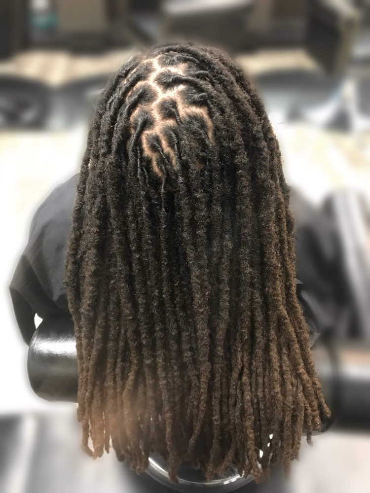 Long locs Retwist