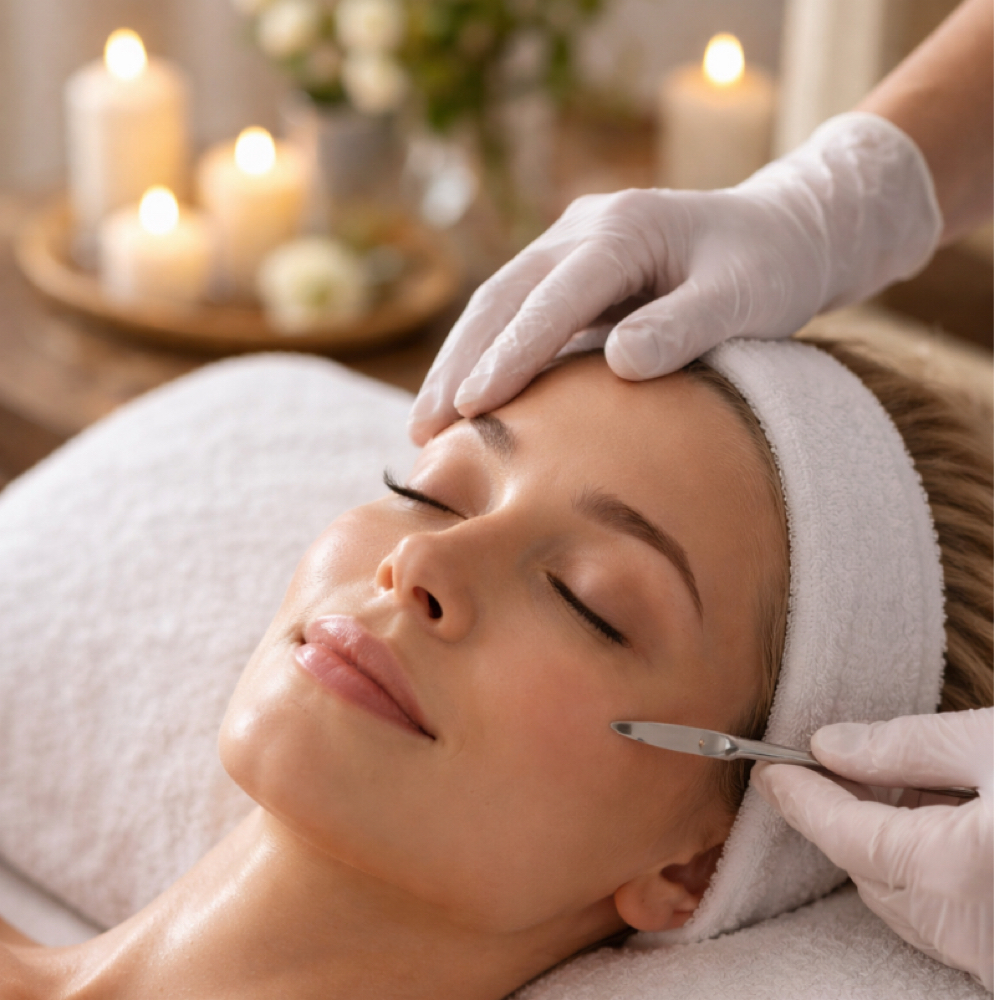 Serene Smooth Dermaplaning Facial at Halo and Harmony Skinlounge in Scottsdale, AZ