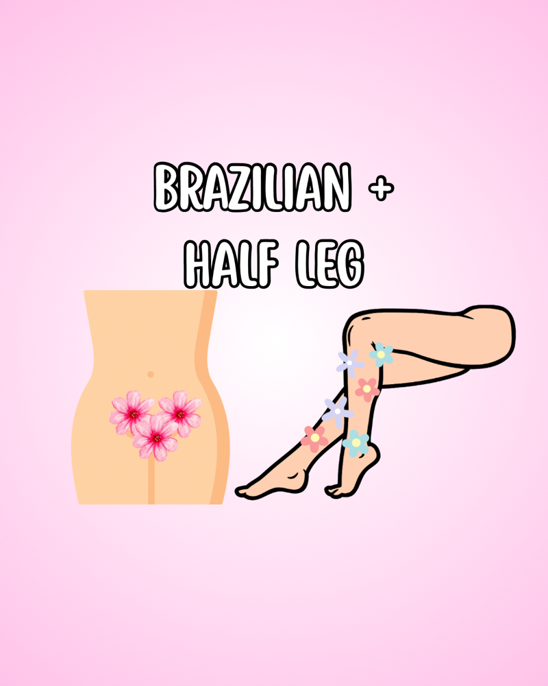 Brazilian + Half Leg
