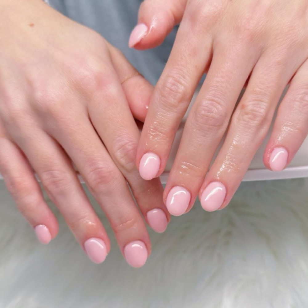 Rubber Base Manicure at Jalyn Smith in Manchester, KY