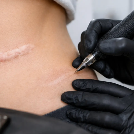 Scar Camoflauge at Taylor’d Artistry Cosmetics in Santa Maria, CA