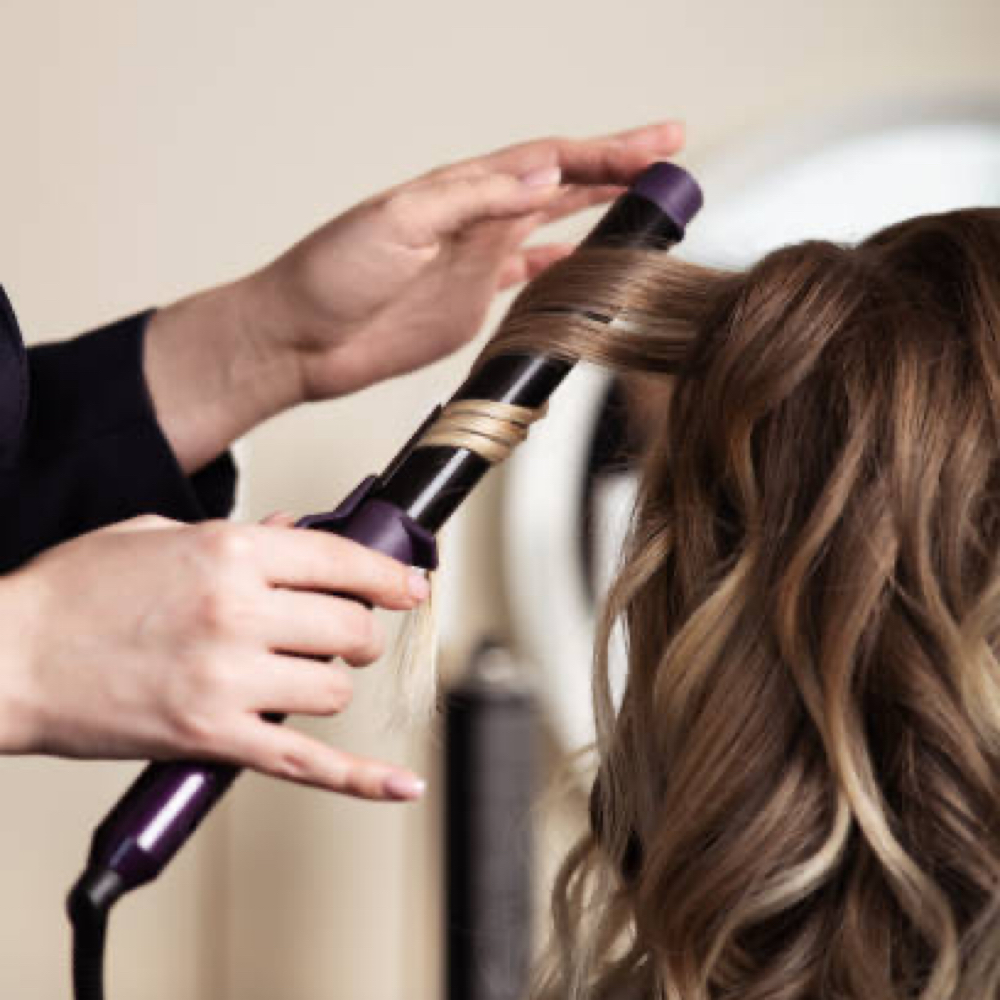 Curling Style at Wildflower Salon in Leesville, LA