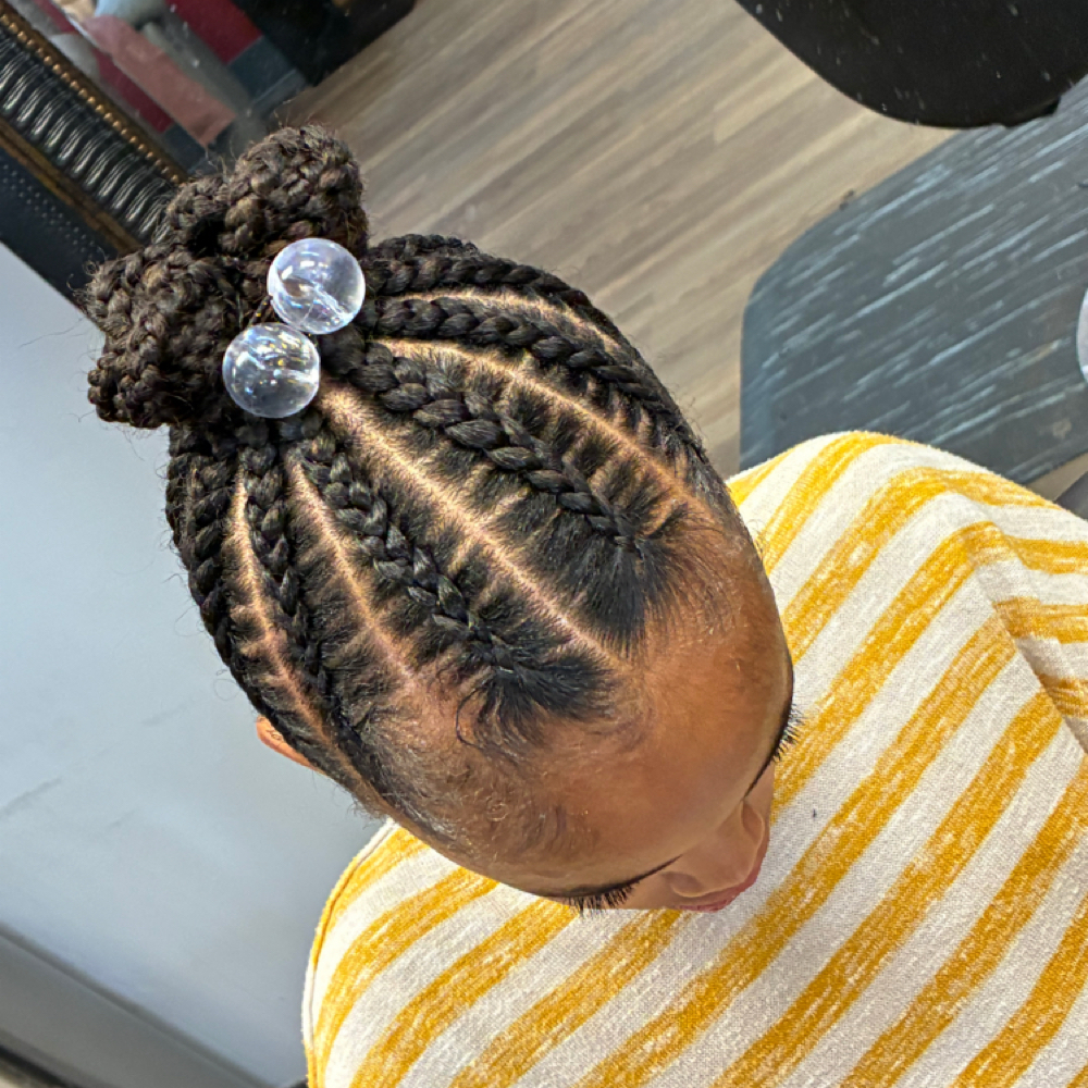 Kids Protective Styles at Rayzor Sharp Hair & Design in Champaign, IL
