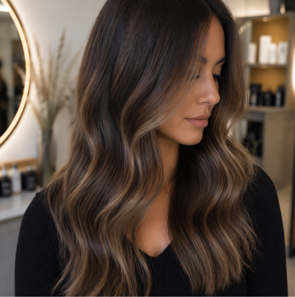 Toner & Blow Dry at Selena Rodriguez Hair in Whiting, IN