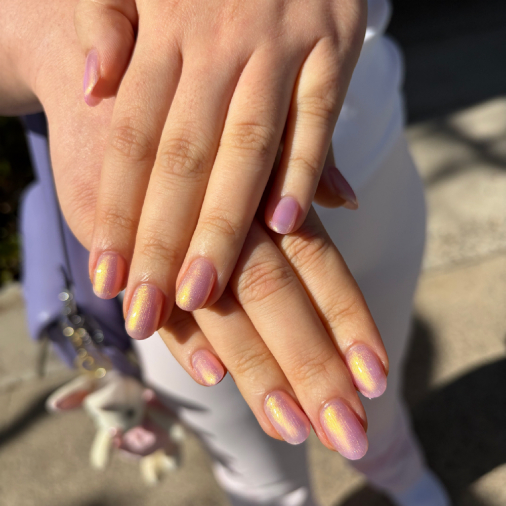 Structured Gel Manicure at Mamoo Nails in Irvine, CA