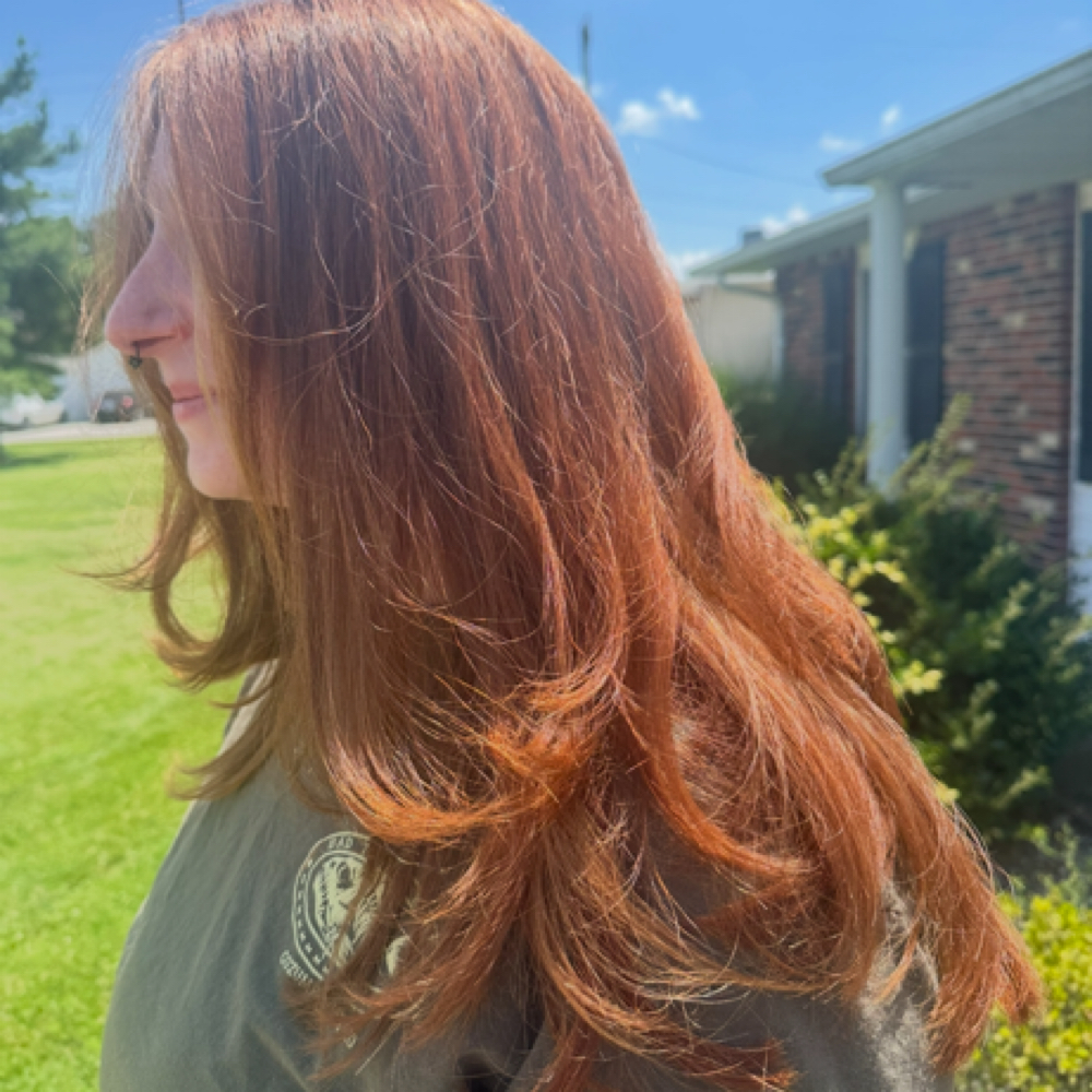 Haircut at Hannah’s Hairstyles in Olney, IL
