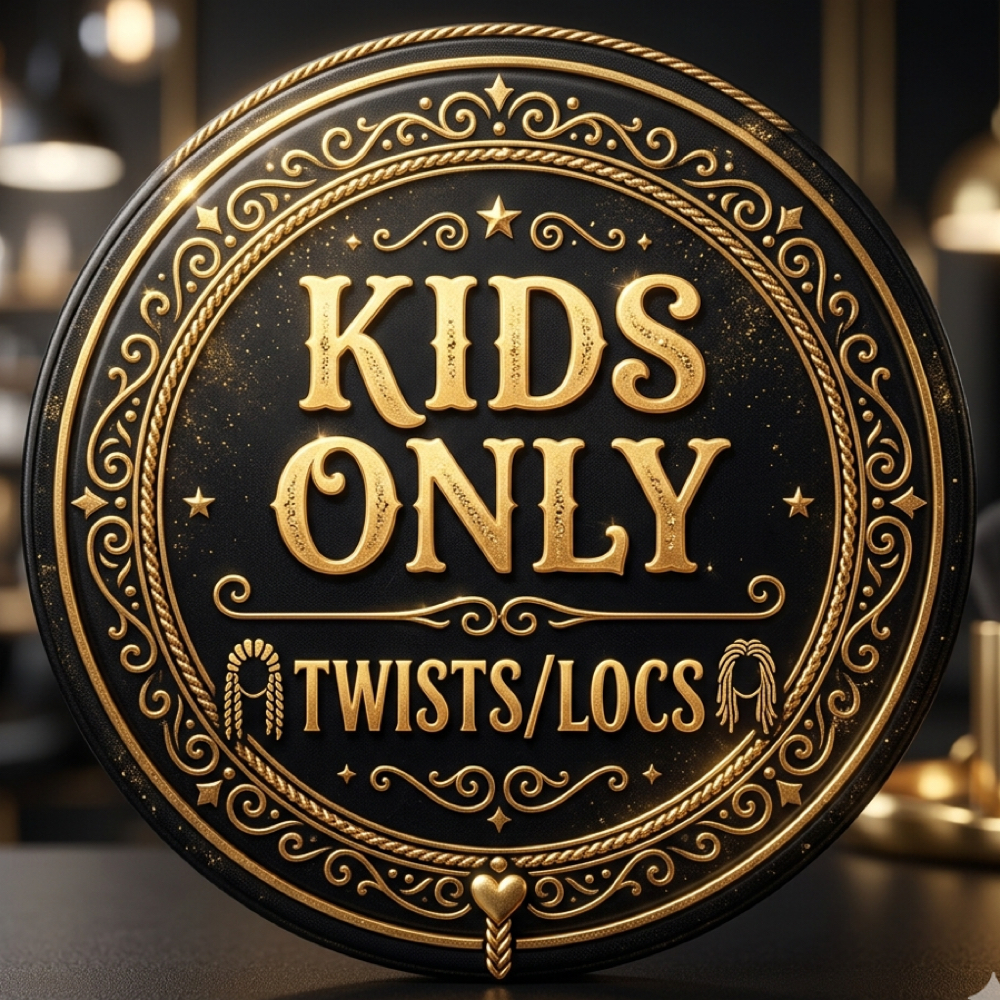 Twists/Locs + Style (12 or younger) at Luna Mae Hair Studio in Glenolden, PA