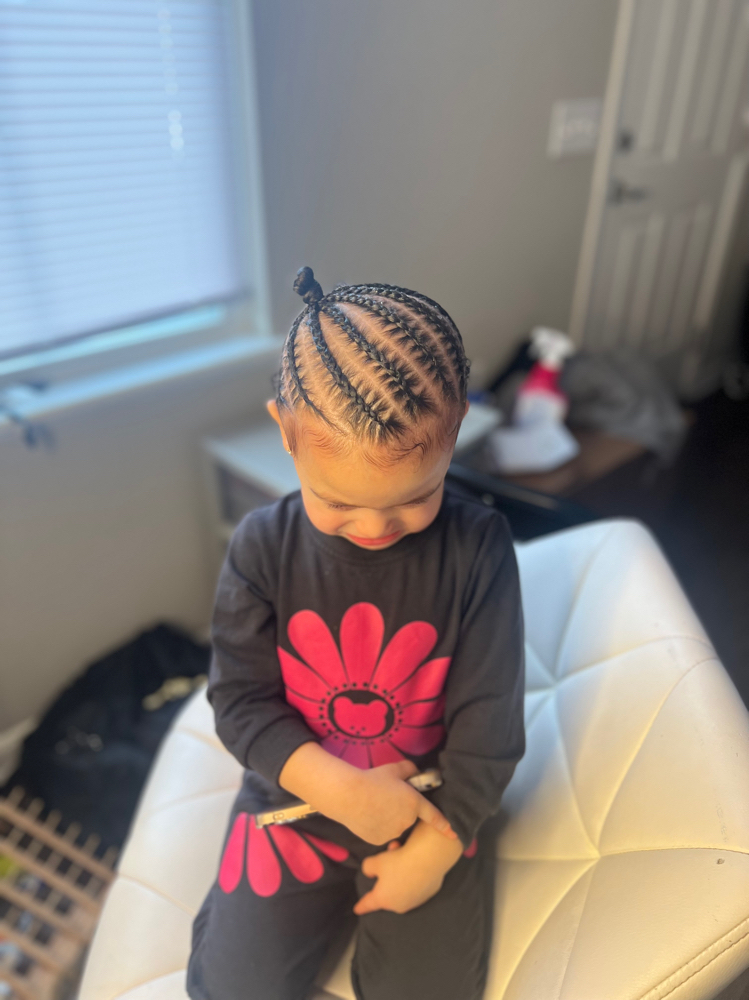 Kid's Braids w/o Weave