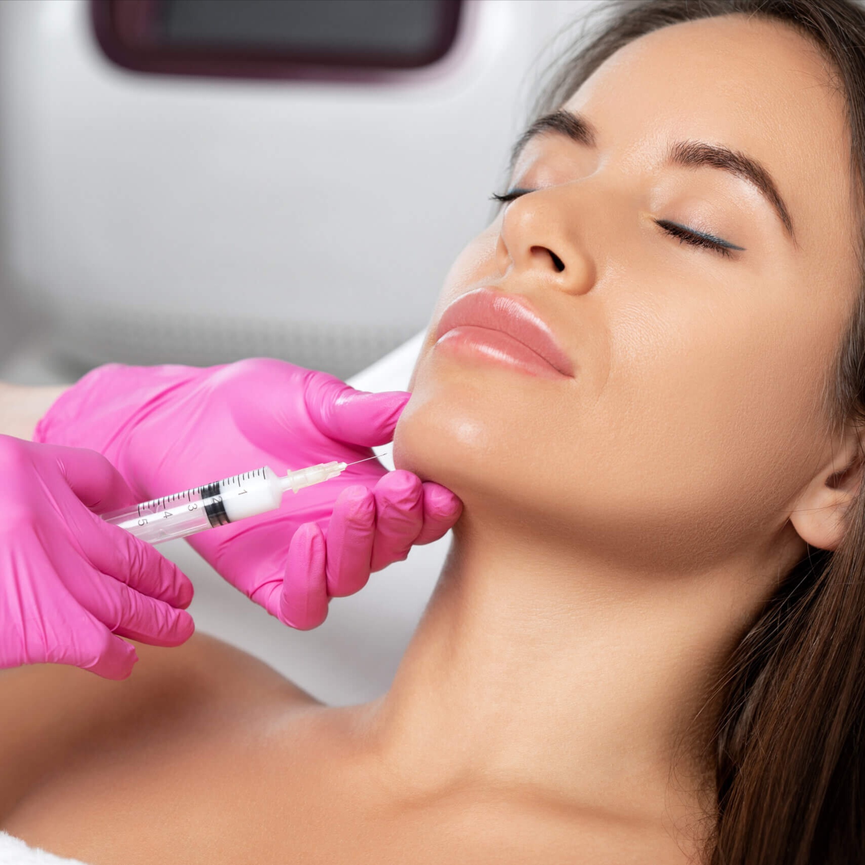Kybella (double chin reduction) at E.V. Aesthetics in Torrance, CA
