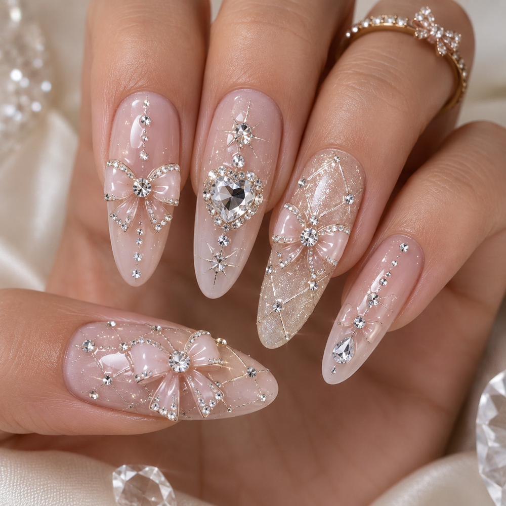 Diamonds, Germs, Etc. at Venice Nails & Head Spa in Kyle, TX