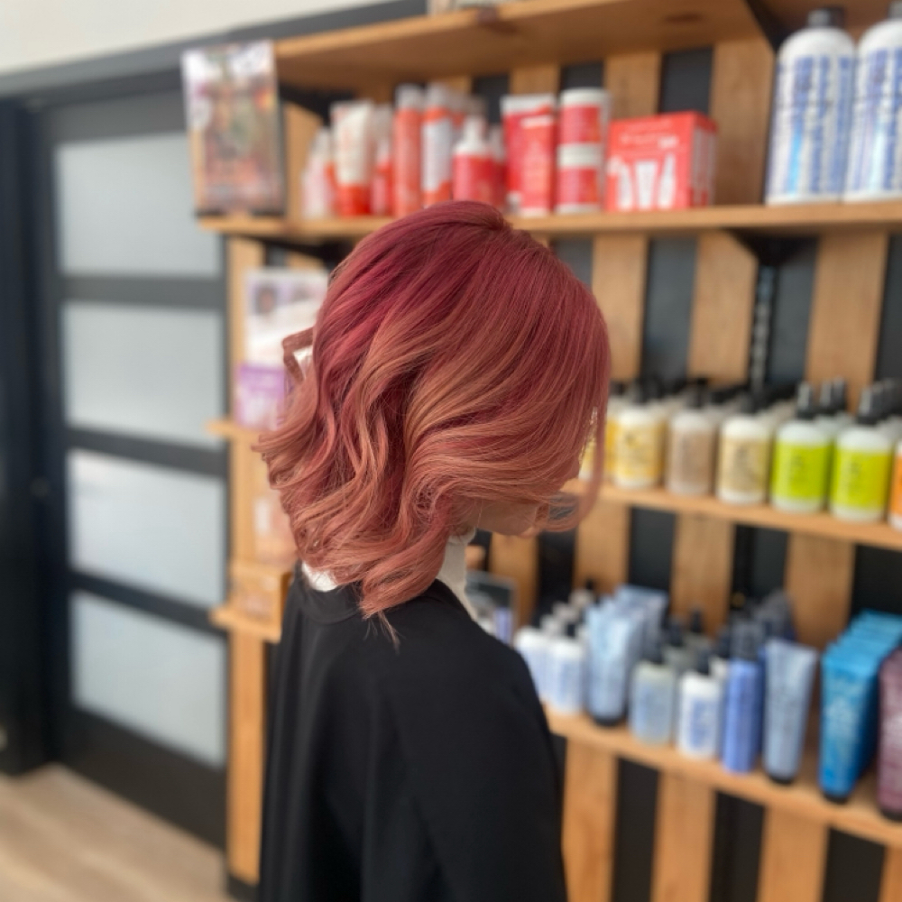 Solid All-Over Medium Length at Maya Sol Hair Studio in San Antonio, TX