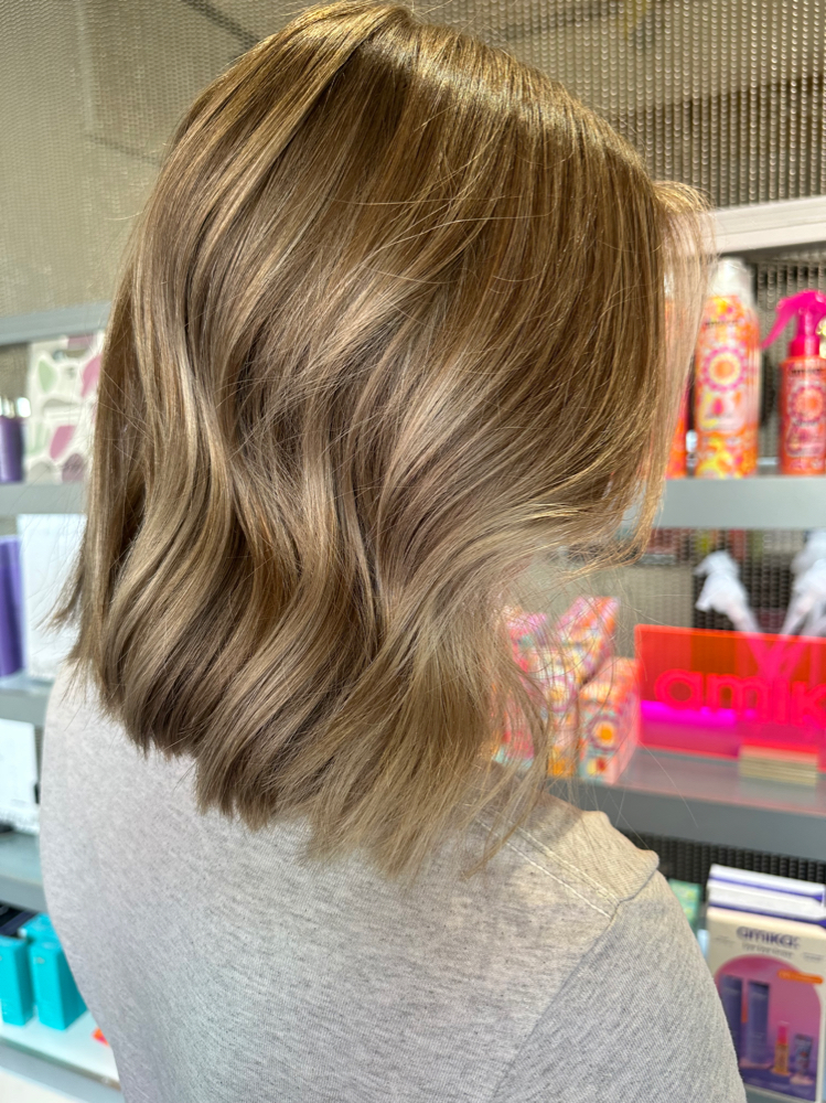 Balayage With Base Color